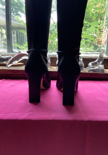 Sigerson Morrison Black “ Raso Elastics” Mid Calf Boots US9 - Picture 4 of 7