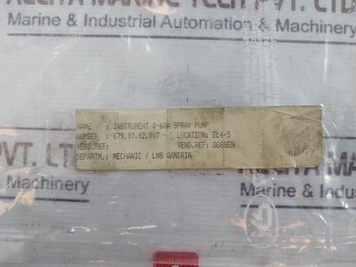 Gossen 60/1A Instrument 0-60A Spray Pump 0-60/120A Ampermeter - Picture 6 of 6
