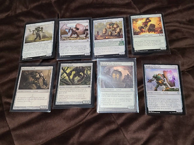 MTG Artifact Creature x8 Hewed Stone Retainers/Enatu Golem/Stone Golem