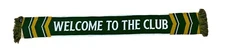 Portland Timbers Scarf Welcome To The Club MLS Soccer Football Ruffneck NEW NWT