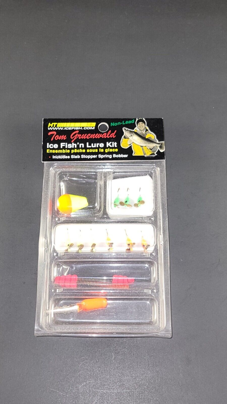 HT Ice Fish'n Lure Kit Non Lead 13 Piece Set 
