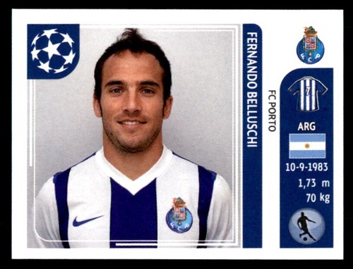 Panini Champions League 11 12 Fernando Belluschi Fc Porto No 423 Ebay