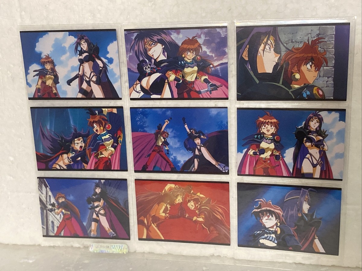 SLAYERS - Japanese Cards - #RN01-09 PUZZLE BACK - GENCO 95~97