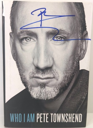 PETE TOWNSHEND Signed Autograph Book "Who I Am"  JSA COA The Who