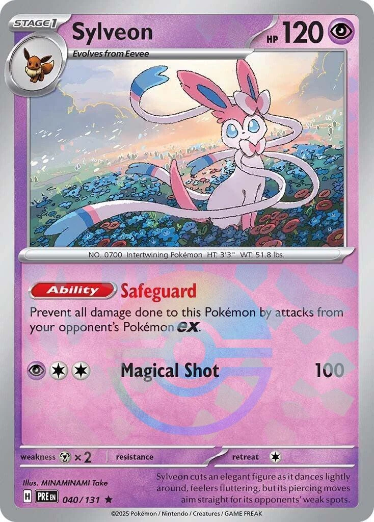 Sylveon Pokémon Individual Cards for sale