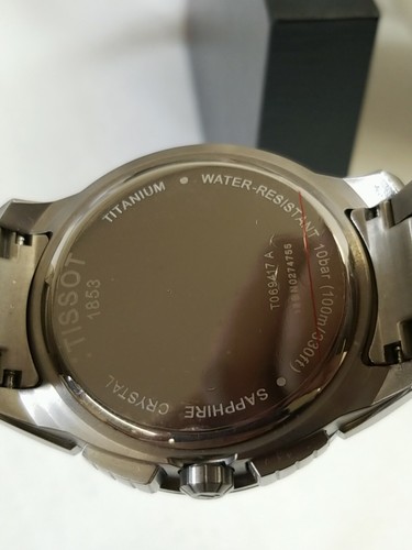 Tissot Men's Titanium Wrist Watch (Sapphire Crystal) (T069417A) (12BN0274755) - Picture 6 of 7
