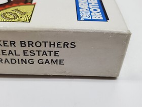 Monopoly Nintendo NES Box and Manual Only *