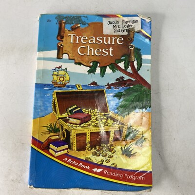 Abeka Treasure Chest 2b 1995 Second Grade Homeschool Reading Program