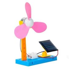 Solar Robot Fan Model Set for Kid Aged 8+, Hands on Science Educational Toy Set
