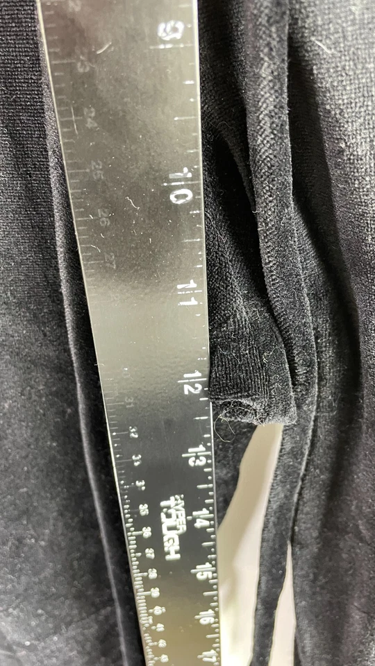 NWOT BCBGeneration Womens Jogger Pants Velor Feel Black Size Large. - Image 3 of 4