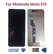 LCD Display With Touch Screen Digitizer Assambly For Motorola Moto E15 Replace