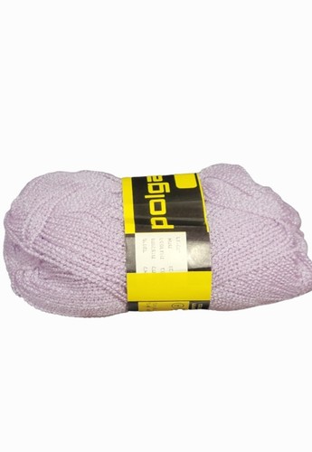 Lot of 10 Skeins Polgat Yarn Acrylic Blend Made in Israel Light Lilac 1.5 oz Ea. - Picture 5 of 6
