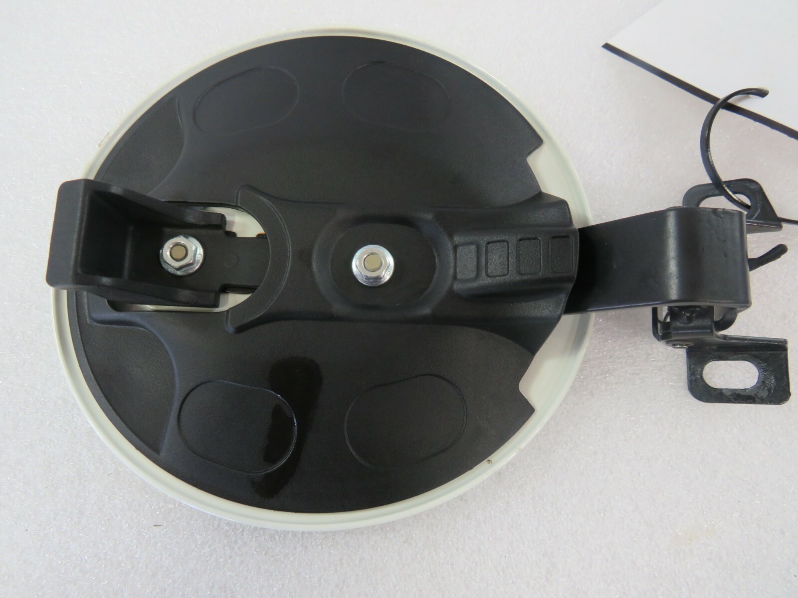 Ferrari California T, Fuel Filler Door w/ Hinge, White, Used, P/N 85074411