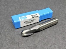 Kyocera 1/2" Solid Carbide End Mill 60  Chamfer AlTiN 3" OAL Modifed Machinist