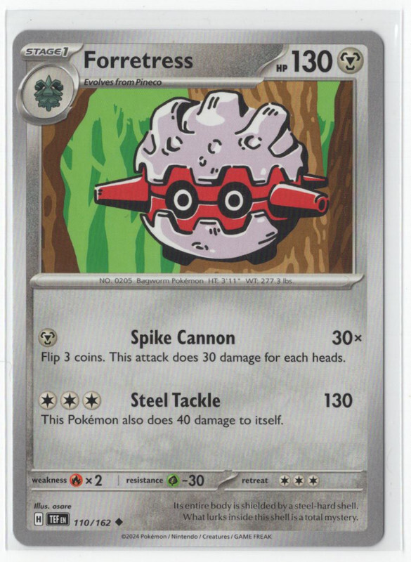 Pokemon Temporal Forces - 110/162 Forretress