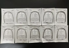 20Packs Dental Orthodontic Arcos Thermal Activated Niti Round Arch Wires Natural