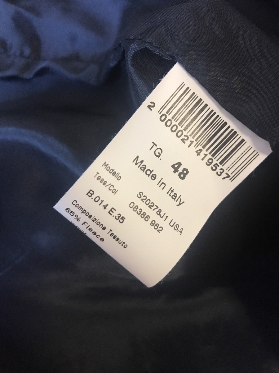 Manteau Femme Peserico Marron Sans Col - Motif Diamant - Taille 48 - Neuf Avec étiquettes