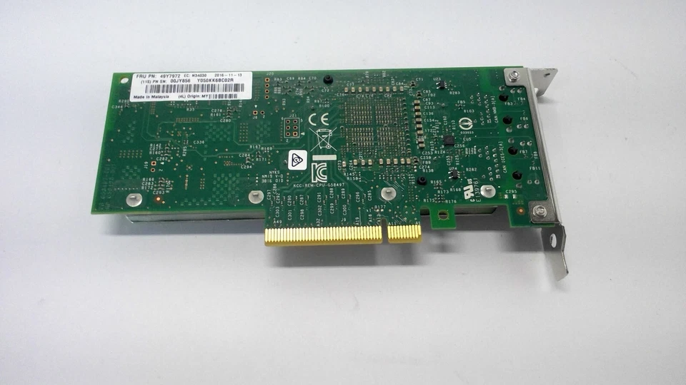 49Y7972 IBM X540-T2 Dual Port 10G BaseT Adapter 49Y7971 49Y7970 LoW Brackets - Image 2 of 3