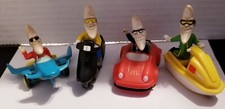 Mac the Knife McDonalds Happy Meals 1988 4pc Set Boat, Plane, Car  MotorCycle