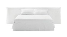 Rivestimento per letto matrimoniale Gervasoni Ghost 81 G Lino bianco - PROMO 20%