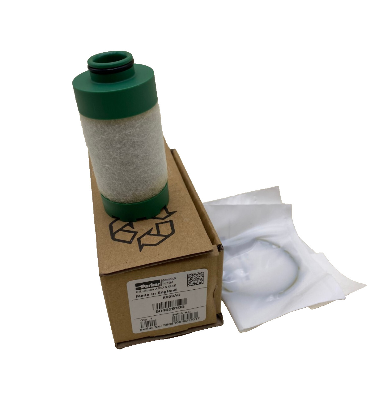 Parker K009AO 504025100 COMP. Air Element Oil-X K009AO 504025100 Compressed Air Element