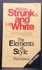 The Elements of Style Strunk White 3rd Editio...