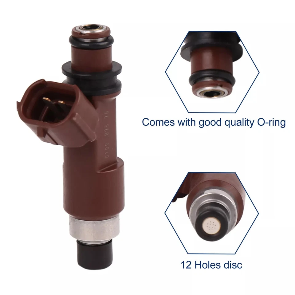 SET OF 6 16611-AA700 UPGRADE FUEL INJECTOR 2005-2009 SUBARU OUTBACK 3.0L H6 - Image 3 of 4