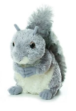 Aurora Mini Flopsie - 8" Nutty Gray Squirrel 30532 Plush Stuffed Animal Toy