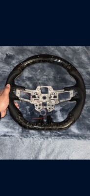 Carbon Fiber LED Steering Wheel For Ford Mustang EcoBoost GT 2018-2021 w/Heated
