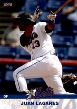 2012 Binghamton Mets Choice #9 Juan Lagares Dominican Republic DR Baseball Card