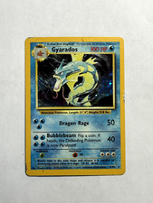 Gyarados 006/102 Base Set Holo MP - Pokemon Card TCG Vintage