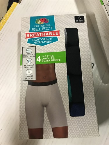 CALZONCILLOS BOXER HOMBRE micro malla transpirable FRUTA DEL TELAR bolsa de soporte XL o S - Imagen 9 de 10