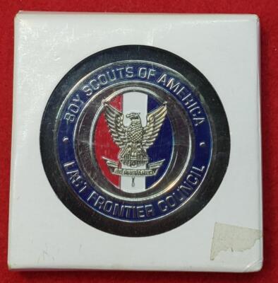 2013 Gathering of Eagles Challenge Coin Last Frontier Council LFC BSA