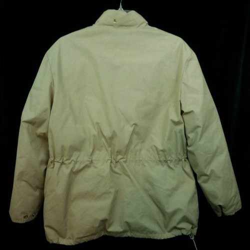 VTG Eddie Bauer Premium Goose Down Puffer Jacket Khaki Mens Large - Picture 4 of 6