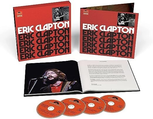 洋楽 Eric Clapton anniversary deluxe edition Eric Clapton by Eric Clapton (4 CD Boxset) Anniversary