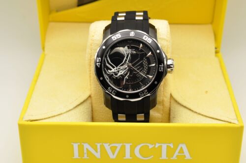 Reloj de cuarzo Invicta Marvel Black Panther para hombre 48 mm edición limitada 34740 - Imagen 1 de 5