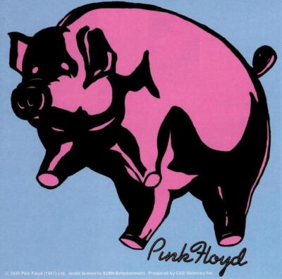 Pink Floyd Pig Sticker Decal Rock