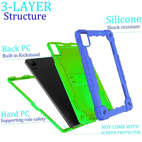 Für TCL TAB 10 NXTPAPER 5G 9199S Tablet stoßfest Ständer Etui Abdeckung mit Bildschirm - Bild 25 von 109