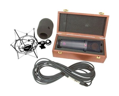 Neumann U87Ai MT Studio Set Z Mic Black Microphone w/Box EA87 Shockmount & Cable