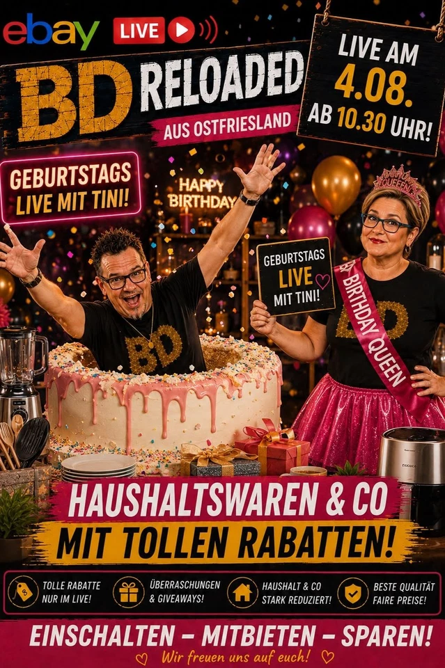 Geburtstagslive mit Tini & Himi