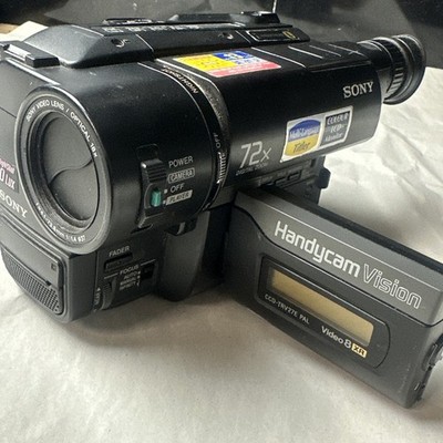 Sony CCD-TRV27E Handycam Vision Hi8 Camcorder  Nightshot 72x Digital UNTESTED