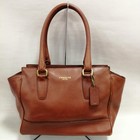 Coach Legacy Brown Handbag Leather Tassel Detail Model 19891 Used