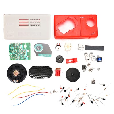 3V Six Tube AM S66E Radio Classic Circuit Electronic Components DIY Producti Hot