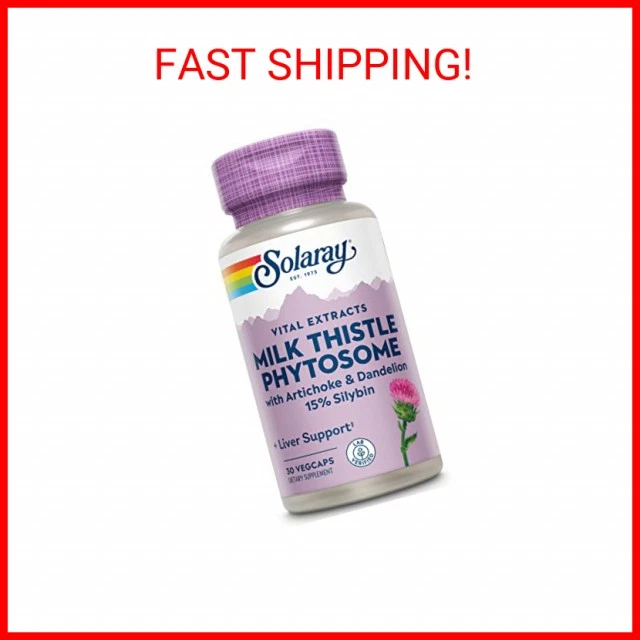 Fitosoma de cardo mariano SOLARAY con alcachofa, diente de león y jengibre - Milk This Foto 2 de 2