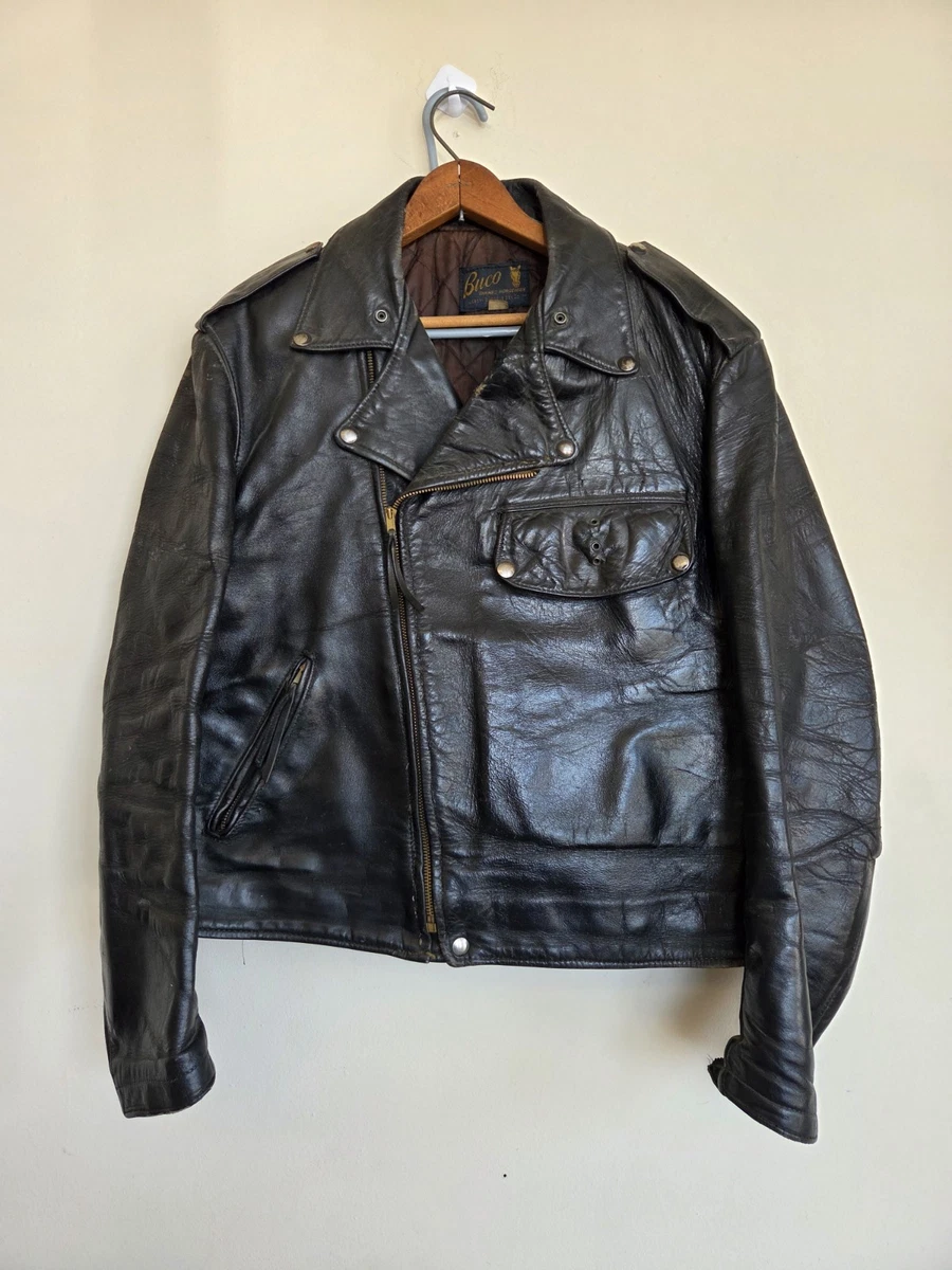 Leather 1960s Vintage Outerwear Coats & Jackets for Men for sale
