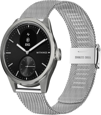20MM Metall Armband Kompatibel Mit Withings Scanwatch 2 42Mm/Scanwatch Horizon/S