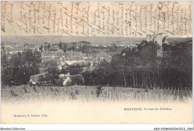 ABAP10-41-0922 - MONTOIRE-SUR-LE-LOIR - Ruines Du Chateau