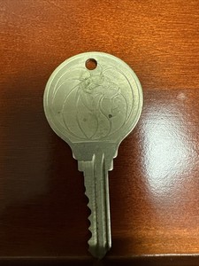 Vintage MGM Grand Hotel  Las Vegas NV  Lion Head Brass Room 1428 key
