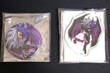 Yu-Gi-Oh! GX Yubel Graph Art Can Badge & Acrylic Key