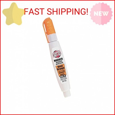 Super Met-Al 1296-1700 Squeeze Action Paint Marker Neon Orange